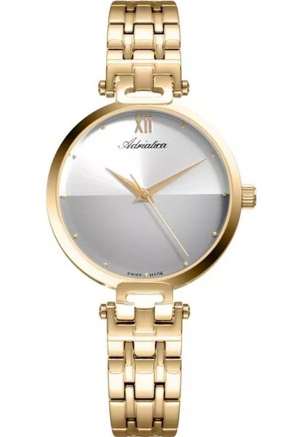 Zegarek damski Adriatica A3526.1187Q złoty. Kolor: złoty