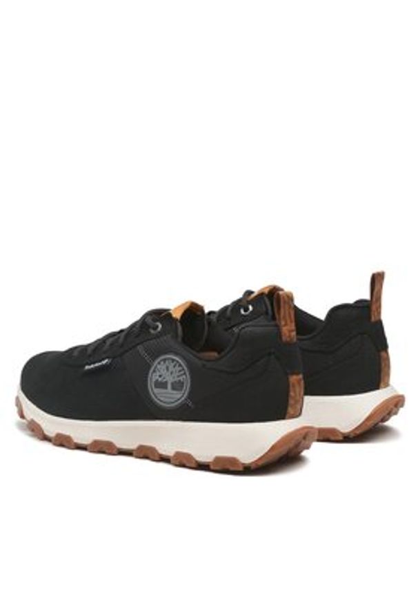 Timberland Sneakersy Winsor Trail Low TB0A5TKV0151 Czarny. Kolor: czarny. Materiał: nubuk, skóra