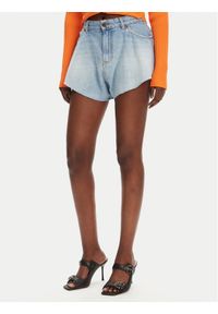 Pinko - PINKO Szorty jeansowe Calma 100395 A2OC Niebieski Relaxed Fit. Kolor: niebieski. Materiał: bawełna