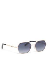 Love Moschino - Okulary przeciwsłoneczne LOVE MOSCHINO. Kolor: złoty