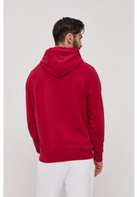 Calvin Klein Jeans - Bluza bawełniana. Okazja: na co dzień. Typ kołnierza: kaptur. Kolor: różowy. Materiał: bawełna. Wzór: gładki. Styl: casual #3