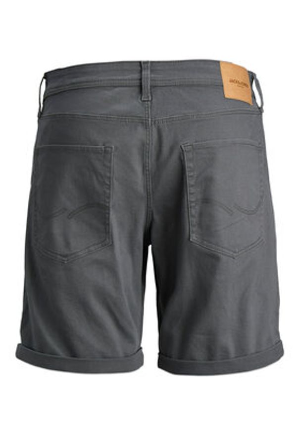 Jack & Jones Szorty jeansowe Rick 12288485 Szary Regular Fit. Kolor: szary. Materiał: bawełna