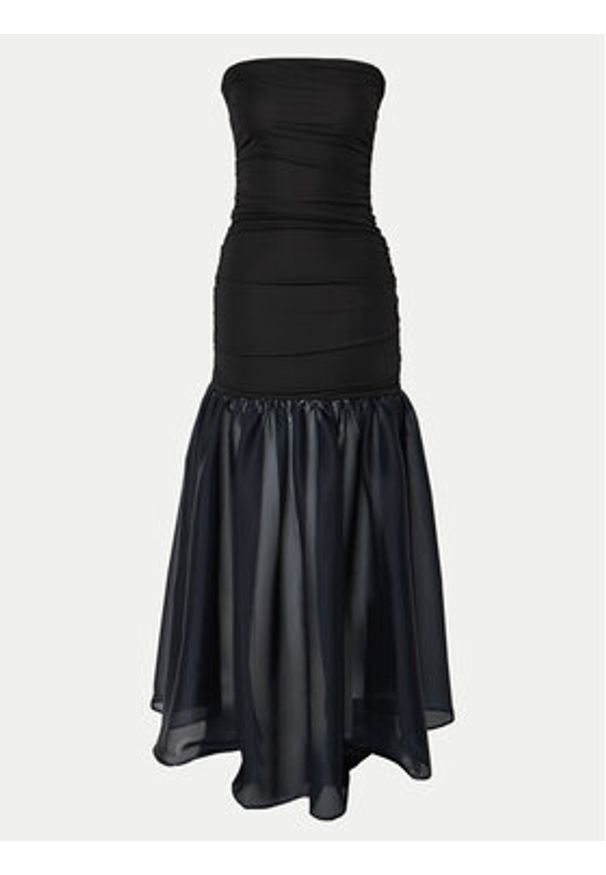 STAUD Sukienka wieczorowa Liya R24F2184JO Czarny Slim Fit. Kolor: czarny. Materiał: wiskoza. Styl: wizytowy