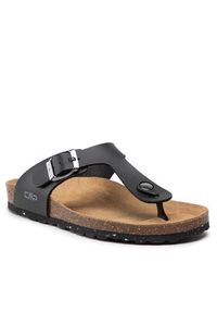 CMP Japonki Eco Mymosa Wmn Flip FLop 3Q91036 Czarny. Kolor: czarny. Materiał: skóra #2