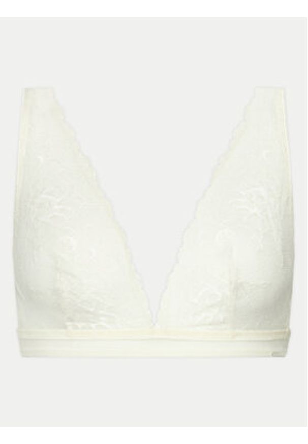 Calvin Klein Underwear Biustonosz braletka 000QF7749E Biały. Kolor: biały. Materiał: syntetyk