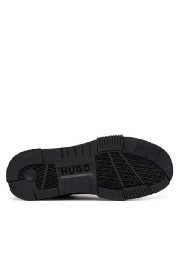 Hugo - HUGO Sneakersy Yarrow 50548507 Czarny. Kolor: czarny. Materiał: skóra