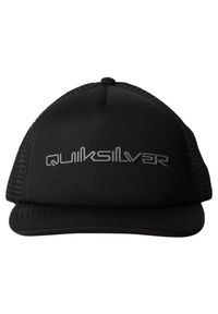 Quiksilver - Czapka Trucker dla Mężczyzn OMNI Czarny. Kolor: brązowy, zielony, wielokolorowy. Materiał: poliester