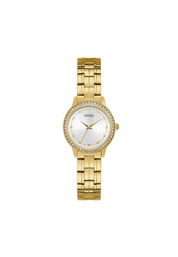 Guess Zegarek Chelsea W1209L2 Złoty. Kolor: złoty