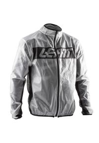 LEATT - Kurtka rowerowa mtb męska Leatt Racecover Rain. Kolor: biały