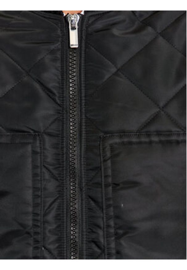 Just Cavalli Kurtka bomber 75OASD05 Czarny Regular Fit. Kolor: czarny. Materiał: syntetyk