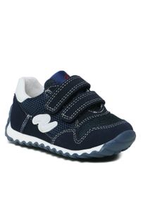 Sneakersy Naturino Sammy 2 Vl. 0012016558.01.1C49 M Navy/White. Kolor: niebieski. Materiał: zamsz, skóra #1