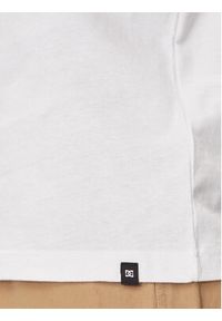 DC T-Shirt Lucky Hand Hss ADYZT05366 Biały Regular Fit. Kolor: biały. Materiał: bawełna #4