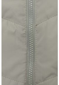 Abercrombie & Fitch kurtka dwustronna dziecięca kolor zielony. Okazja: na co dzień. Typ kołnierza: kaptur. Kolor: zielony. Materiał: poliester. Styl: casual #2