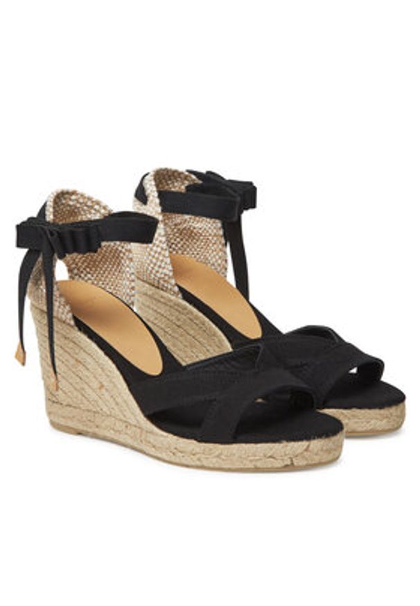 Castañer Espadryle Bailey 025676 Czarny. Kolor: czarny. Materiał: materiał