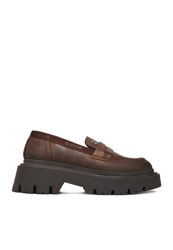 G-Star RAW - G-Star Raw Loafersy CEO-WI34-JOSIA-04 Brązowy. Kolor: brązowy. Materiał: skóra