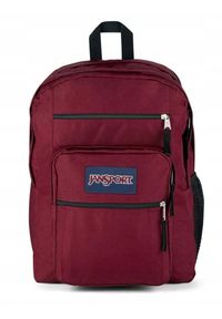 JanSport Big Student Backpack EK0A5BAHN62 Bordowe One size. Kolor: czerwony. Styl: młodzieżowy