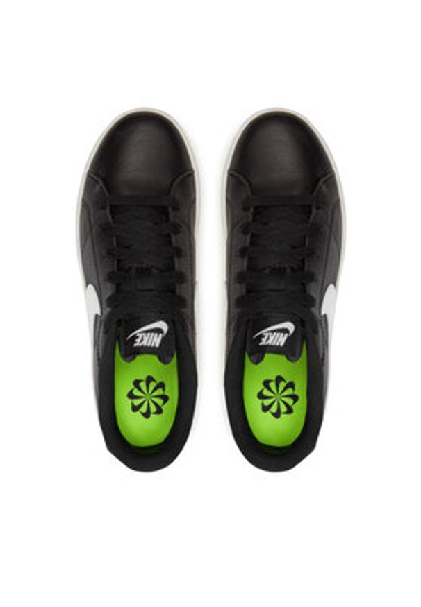 Nike Sneakersy Court Royale 2 Nn DH3159-001 Czarny. Kolor: czarny. Materiał: skóra. Model: Nike Court