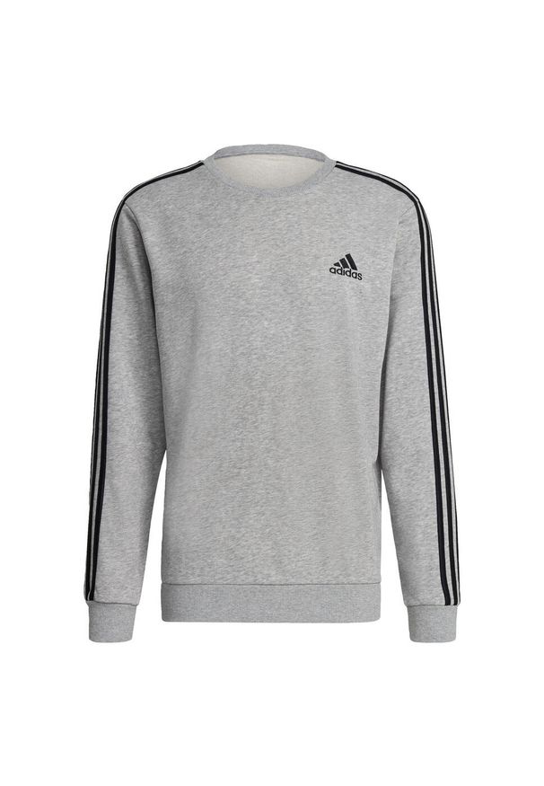 Adidas - Bluza adidas Essentials French Terry 3-Bandes. Kolor: wielokolorowy, czarny, szary