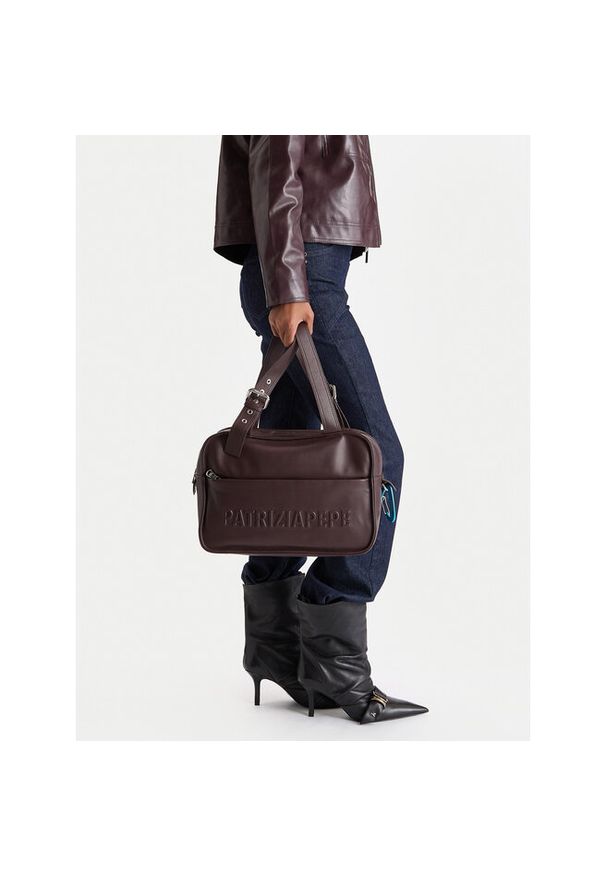Torebka Patrizia Pepe. Kolor: brązowy