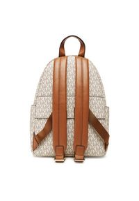 MICHAEL Michael Kors Plecak Tanner 30T5GTNB2B Beżowy. Kolor: beżowy. Materiał: skóra #4