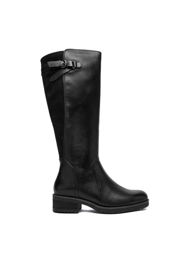 Oficerki Caprice. Kolor: czarny