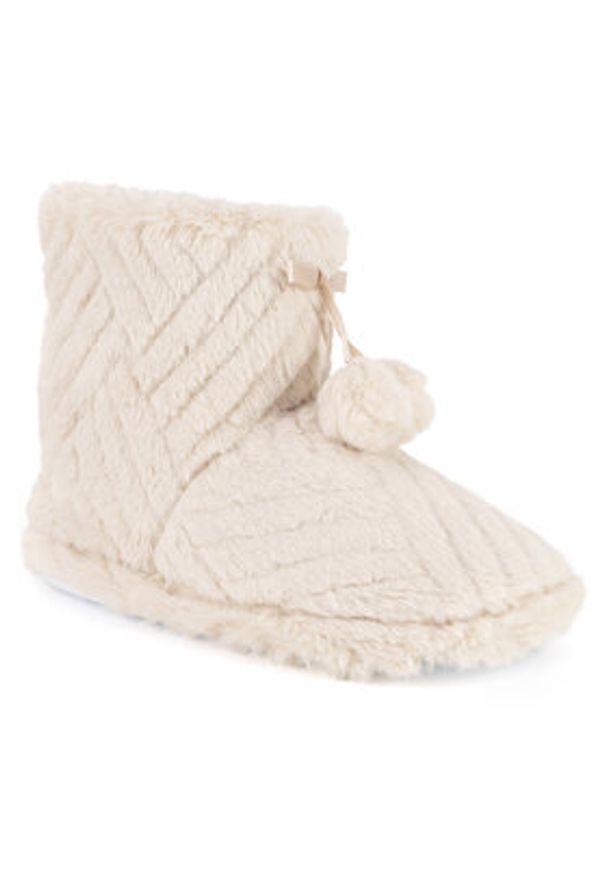 Home & Relax Kapcie WFA3241-1 Beżowy. Kolor: beżowy. Materiał: materiał