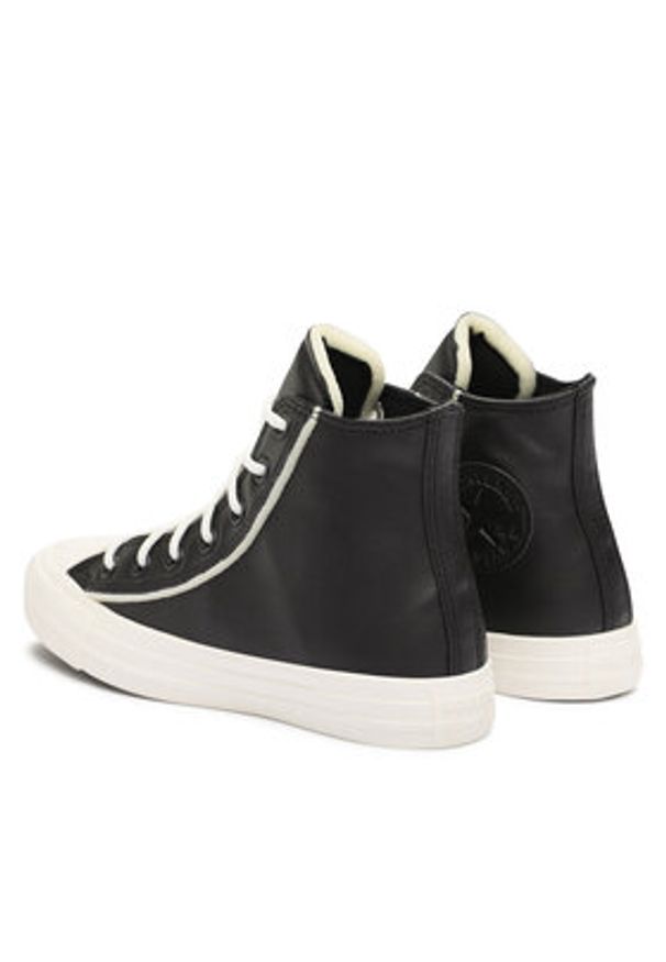 Converse Trampki Chuck Taylor All Star Luxe Workwear A04646C Czarny. Kolor: czarny. Materiał: materiał