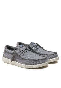 Hey dude - Hey Dude Mokasyny Wally Sport Mesh 40403-030 Szary. Kolor: szary. Materiał: materiał. Styl: sportowy