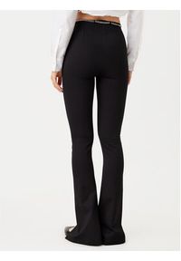 Hugo - HUGO Spodnie materiałowe 50530455 Czarny Slim Fit. Kolor: czarny. Materiał: wiskoza #3