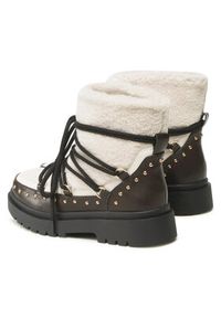 DeeZee Śniegowce WS5592-21 Beżowy. Kolor: beżowy. Materiał: skóra #5