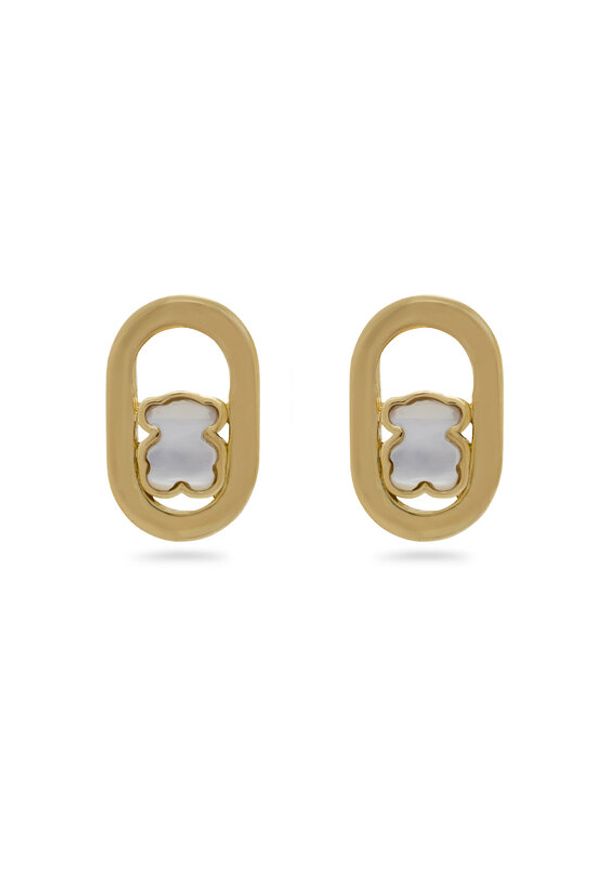 Tous - TOUS Kolczyki Camille 1004560300 Złoty. Materiał: metalowe. Kolor: złoty