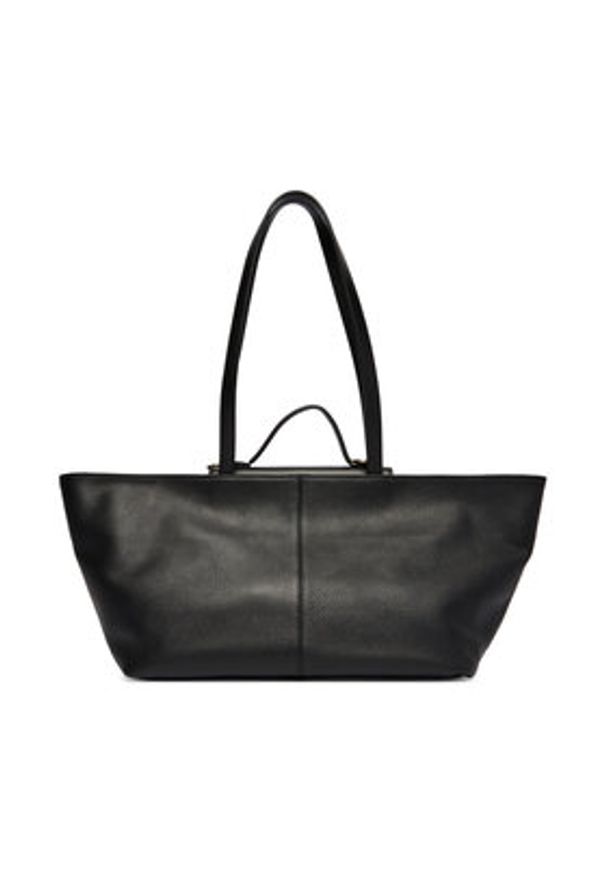 Patrizia Pepe Torebka 8B0289/L178-K103 Czarny. Kolor: czarny. Materiał: skórzane