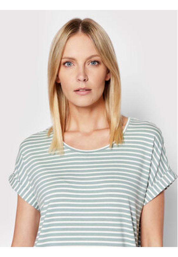 only - ONLY T-Shirt Moster 15206243 Zielony Relaxed Fit. Kolor: zielony. Materiał: wiskoza