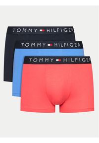 TOMMY HILFIGER - Tommy Hilfiger Komplet 3 par bokserek UM0UM03180 Kolorowy. Materiał: bawełna. Wzór: kolorowy