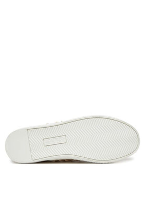 Lauren Ralph Lauren - LAUREN RALPH LAUREN Sneakersy Janson Fray 802967040004 Beżowy. Kolor: beżowy. Materiał: materiał