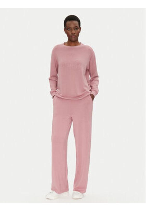 Fransa Bluza 20615557 Różowy Regular Fit. Kolor: różowy. Materiał: syntetyk