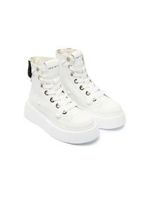Inuikii - Sneakersy damskie INUIKII LEATHER MATILDA. Okazja: na co dzień, do pracy, na spacer. Kolor: biały. Sport: turystyka piesza