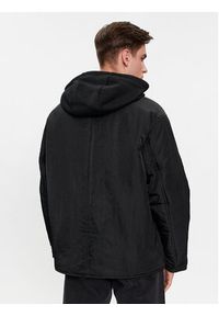 Calvin Klein Jeans Kurtka przejściowa Skater Hooded Jacket J30J325290 Czarny Regular Fit. Kolor: czarny. Materiał: syntetyk #6