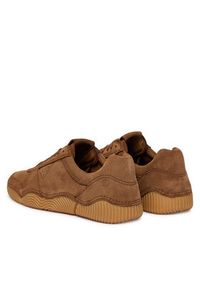 Clarks Sneakersy Sharpham Lace 26327297 Brązowy. Kolor: brązowy. Materiał: skóra, zamsz #5