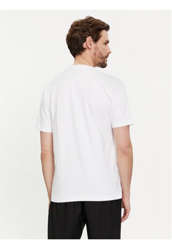 BOSS - Boss T-Shirt 50514647 Biały Regular Fit. Kolor: biały. Materiał: bawełna