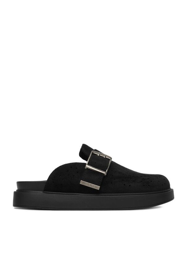 Klapki Guess Jeans. Kolor: czarny