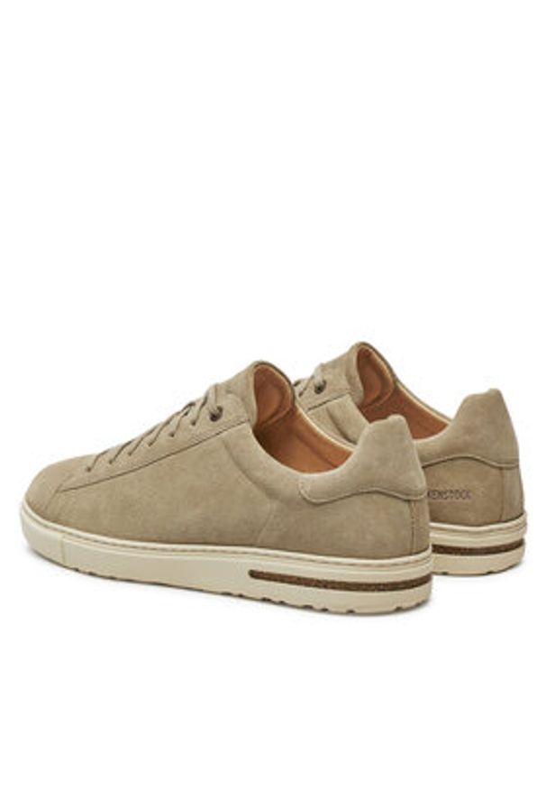 Birkenstock Sneakersy Bend Low Leve 1028610 Beżowy. Kolor: beżowy. Materiał: zamsz, skóra