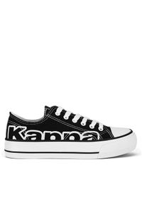 Kappa Trampki YL201409 Czarny. Kolor: czarny. Materiał: materiał