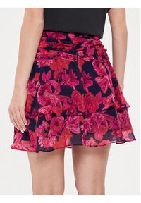 Morgan Spódnica mini 241-JUANE.F Różowy Regular Fit. Kolor: różowy. Materiał: syntetyk