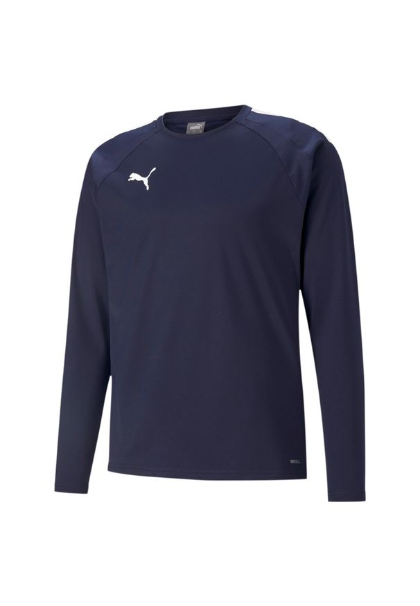 Bluza Puma Teamliga. Kolor: niebieski, wielokolorowy, biały. Sport: fitness, piłka nożna