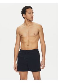 TOMMY HILFIGER - Tommy Hilfiger Szorty kąpielowe UM0UM03477 Granatowy Regular Fit. Kolor: niebieski. Materiał: syntetyk #2