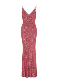 Swing Sukienka wieczorowa 5AF03300 Czerwony Slim Fit. Kolor: czerwony. Materiał: syntetyk. Styl: wizytowy
