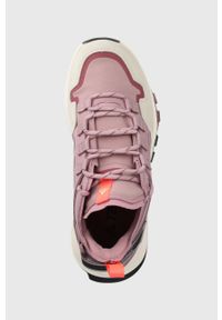 adidas TERREX buty Hikster Low damskie kolor różowy. Zapięcie: sznurówki. Kolor: różowy. Materiał: tworzywo sztuczne, materiał. Styl: klasyczny #3