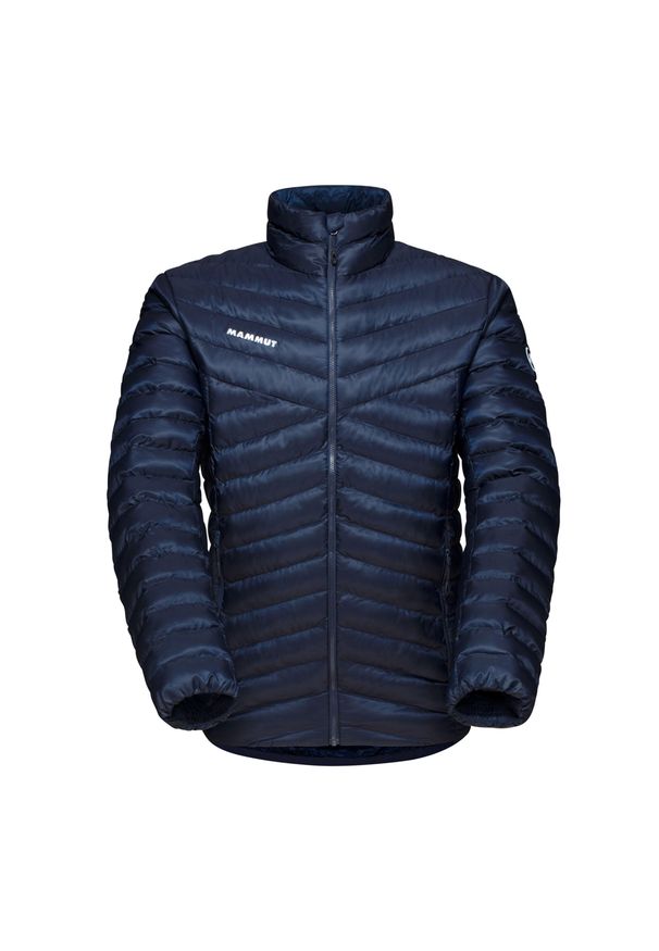 Kurtka puchowa damska Mammut Albula IN. Kolor: niebieski. Materiał: puch