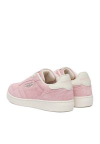 Guess Jeans Sneakersy EO-XL250041 Różowy jasny. Kolor: różowy. Materiał: skóra, zamsz #3